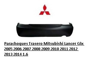 Parachoques Trasero Mitsubishi Lancer Glx  2012 2013 20141.6