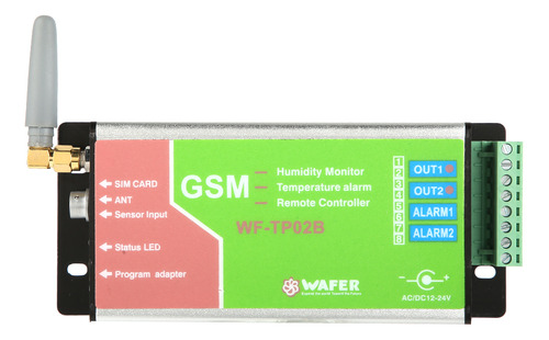 Sensor De Temperatura Gsm Con Control Remoto De Alarma Tp02b