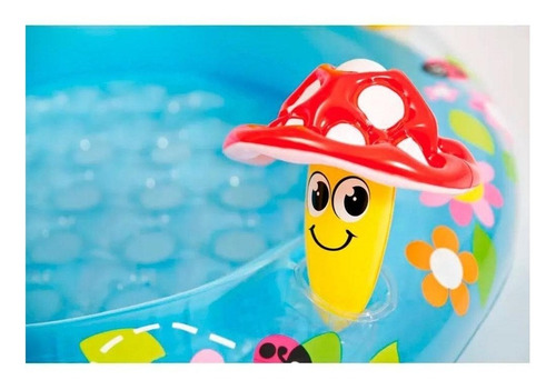 Pileta Inflable Para Bebe Intex Hongo 102x89cm / 45lts