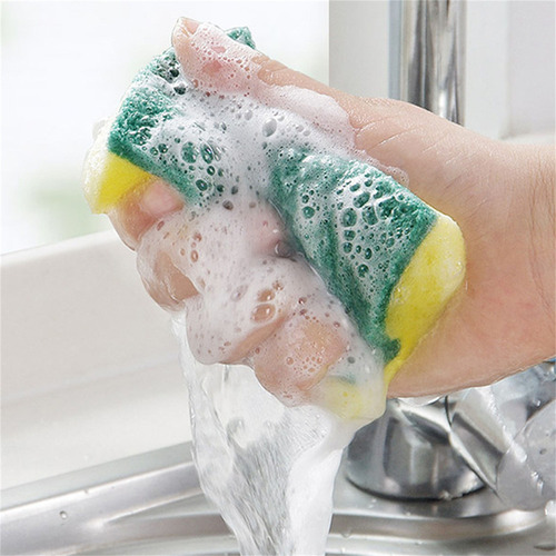 Ax Esponja Para Lavar Platos, 20 Piezas, Paño De Cocina,