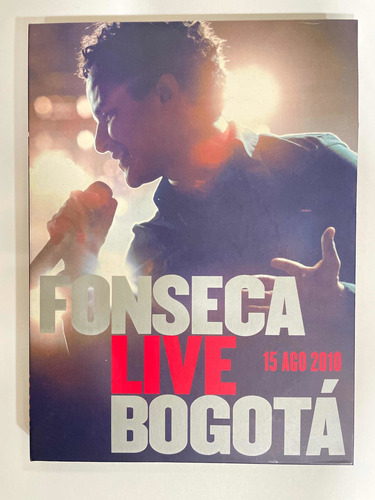 Dvd Fonseca Live Bogotá