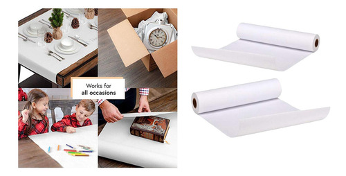 2x Rollo De Papel De Dibujo De 20/30 M Para Niños Dibujando