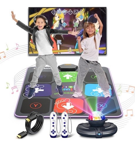 Fwfx Kids Dance Game Mat Toys - Wireless Music