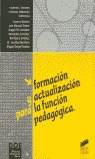 Formacion Actualizacion Para Funcion Pedagogica - Aa.vv