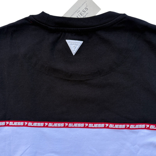 Playera Guess Cuello Redondo Hombre Estampado Logo Juvenil