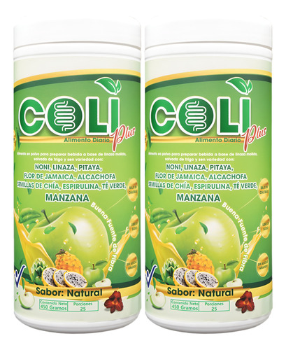 2 Coli Plus Colon Irritable 450 - g a $155