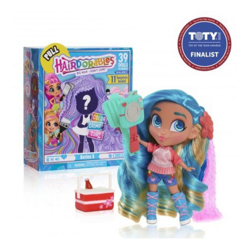 Imagen 2 de 10 de Juguete Sorpresa Hairdorables Muñeca Original Tv Muñequita