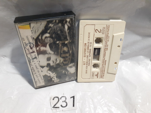 Git Distorsión  1992 Rock Nacional Cassette Edición Original