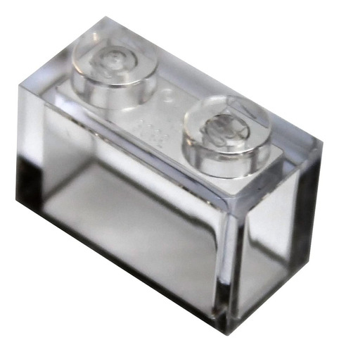 Lego Parts And Pieces: Trans-clear (transparent Clear) 1x2 B