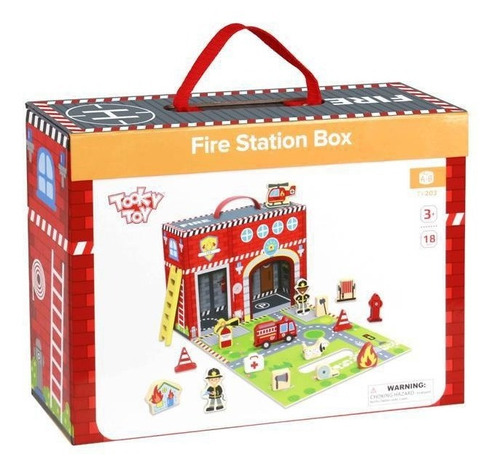 Imagem 3 de 4 de Caixa Divertida Bombeiros - Tooky Toy