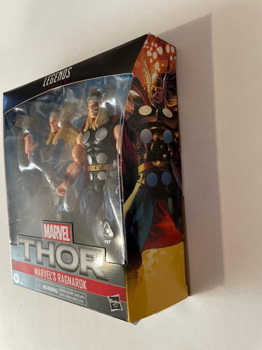 Thor Ragnarok Marvel Legends Deluxe Mjolnir Efecto Giratorio (Usado)