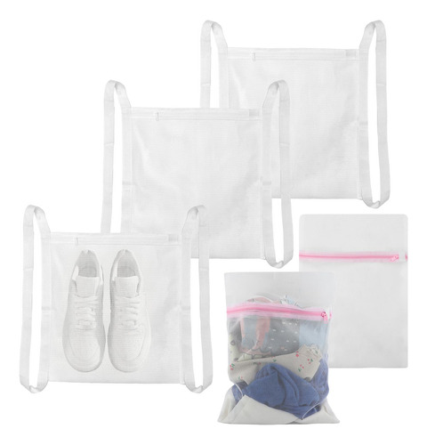3 Bolsas Para Secadora De Tenis Con 2 Bolsas De Lavandería,
