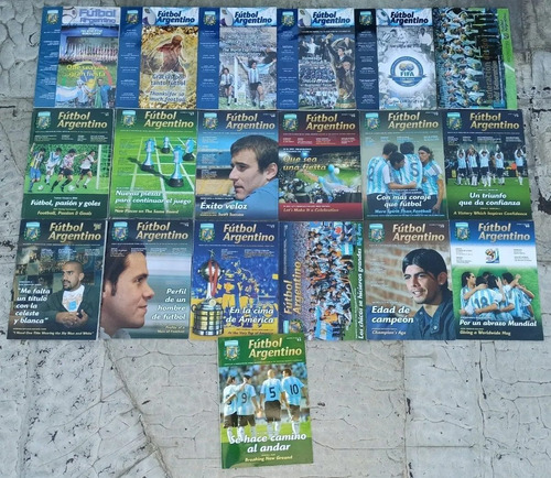 Coleccion 19 Revistas Futbol Argentino Afa 2002 - 2007