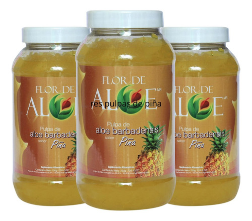 Pack 3 Pulpas Sabor Piña