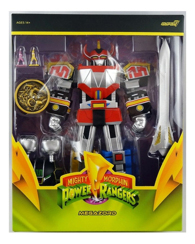 Figura Super7 Ultimate Mighty Morphin Power Rangers Megazord