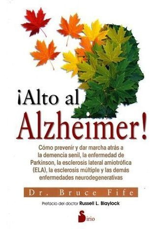 Libro Alto Al Alzheimer Nuevo