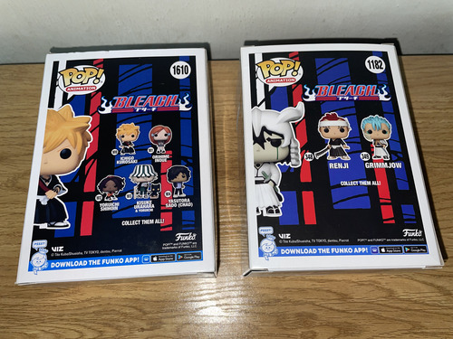 Funko Pop Set 2 Piezas Bleach - Ichigo Chase Y Ulquiorra (Usado)