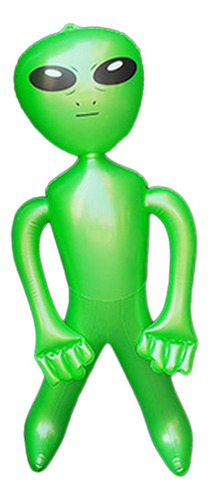 Alien Inflable, Figuras Inflables Globo Alienígena, Verde S