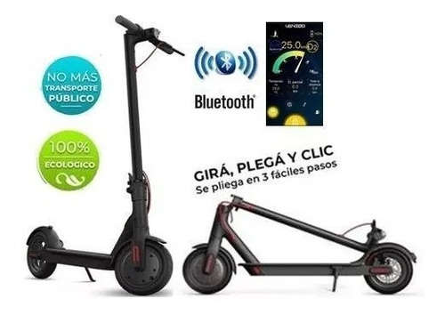 Monopatín Electrico Futur E 350w Plegable Xiaomi Ap Motos
