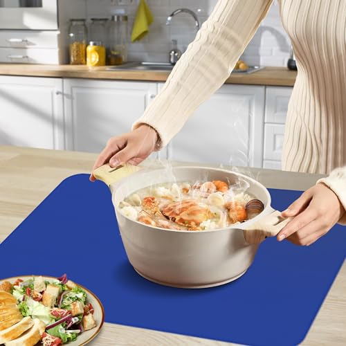 Alfombrilla De Silicona Para Encimera De Cocina, Alfombrilla