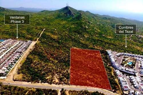 Imagen 3 de 12 de Terreno Para Desarrollar En El Tezal De Cabo San Lucas Con Vista Al Mar Y La Bahía