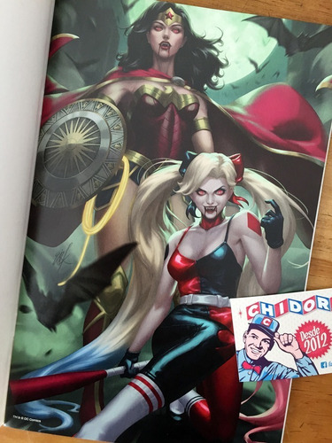 Comic - Dc Vs Vampires #1 Ejikure Variant Glow In The Dark (Usado)