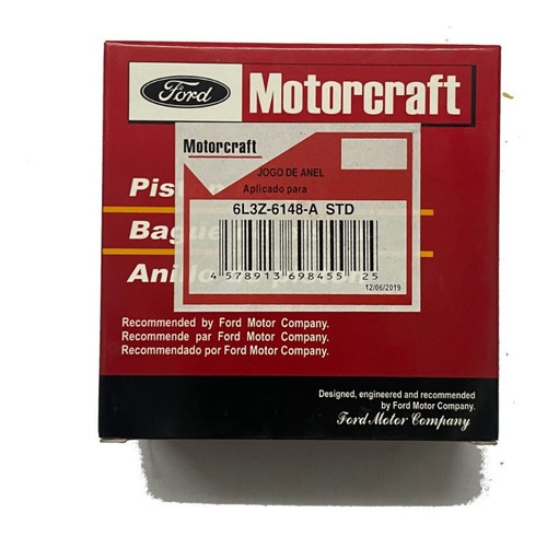 Anillos De Motor Para Triton 5.4 Std - 040 Motorcraft