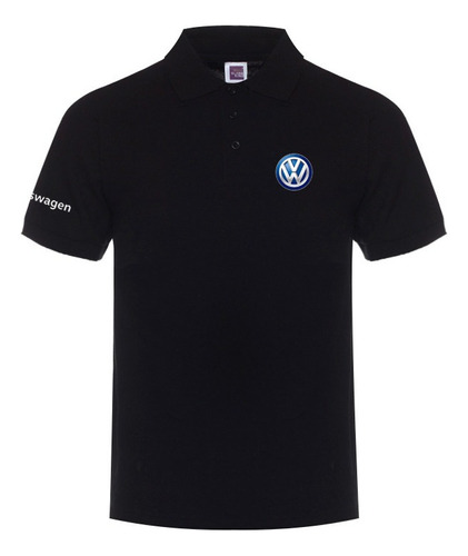 Playera De Manga Corta Volkswagen Polo Deportivo De Golf Al