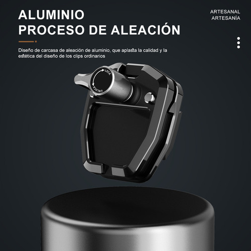 1 Soporte Negro Para Cámara De Parabrisas Para Motocicleta