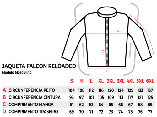 jaqueta motoqueiro texx new falcon