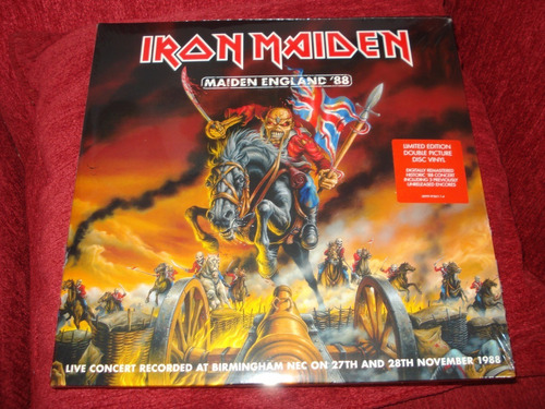 Vinilo Iron Maiden / Maiden England (nuevo) 2 Lp Picture 