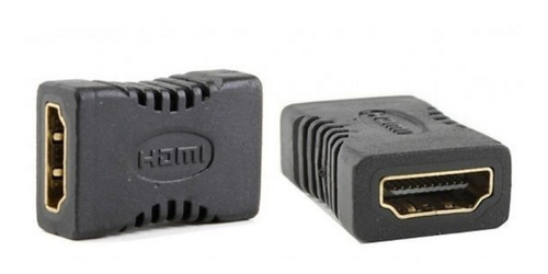 Adaptador Para Cable Hdmi A Hdmi Hembra A Hembra Plano 