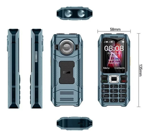 Smartphone Android Barato K80 2.4 Pulgadas Ram 1gb Y Rom