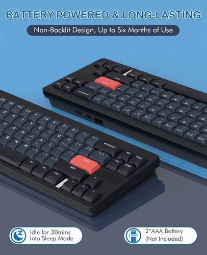 Magic-refiner Rkl680 Teclado Mecánico Inalámbrico Ultra DeLG