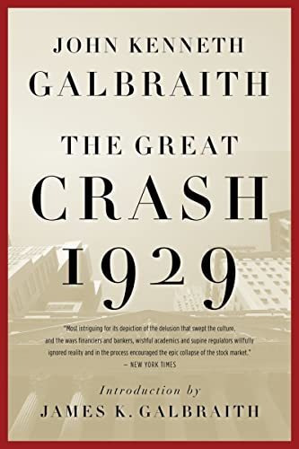 Book : The Great Crash 1929 - Galbraith, John Kenneth