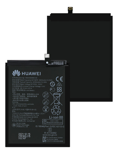 Bateria Pila Huawei Y9 2019 Y8s Hb406689ecw Y7 2019 Y9 2018 Y7p Original 3900mah Slim Company