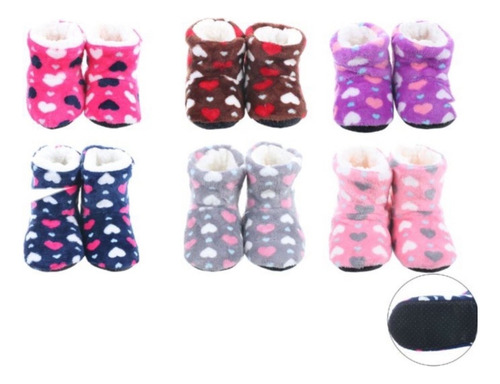 Pack 12 Bota Pantufla Invierno 