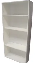 Comprar Biblioteca 180x60x30 En Melamina 4 Estantes Mercadomuebles