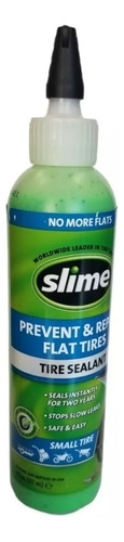 Sellador Para Neumático Moto Bicicleta Sin Cámara Slime 8oz