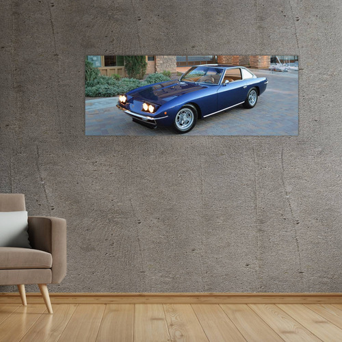 Cuadro 30x80cm Auto 1968 Lamborghini Islero 6993 24