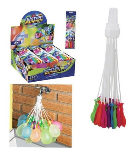 Kit Com 37 Bexiguinhas De Água Em 1 - Water Ballons