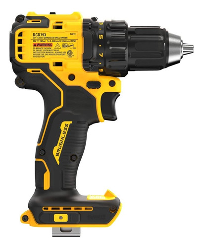 Taladro Compacto Inalámbrico Dewalt Dcd793b 20v Max