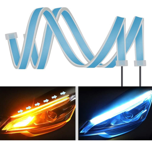 Tubo De Tira De Faros Led Impermeable Flexible Para Coche