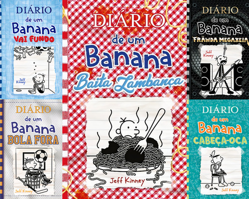 Diário De Um Banana Do 15 Ao 19 - Capa Dura, De Jeff Kenney. Diário De Um Banana Editorial V&r, Capa Dura Em Português, 2024