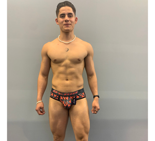 Byjou Brief Corazones Para Hombre Bikini Boxer Trusa Sexy