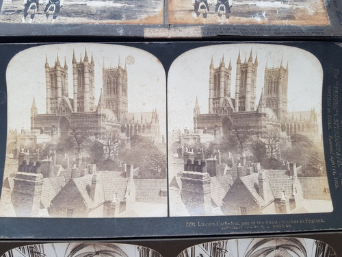 Imagen 3 de 4 de Antiguas Fotos Estereoscópicas Inglaterra. Set De 3. 51628.