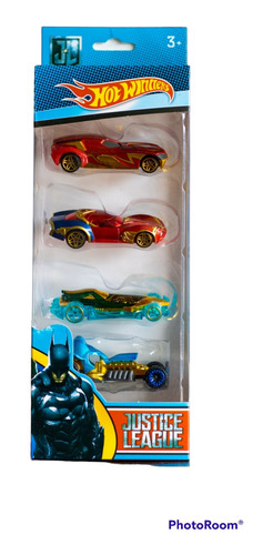 Carros Hot Wheels Coleccionables Liga De La Justicia 