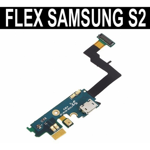 Flex Puerto Micro Usb Samsung S2 I9100 Conector Carga Zocalo