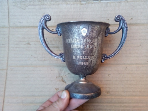 T-antigua Copa Trofeo Fotografia 1966 Gimnasia Y Esgrima