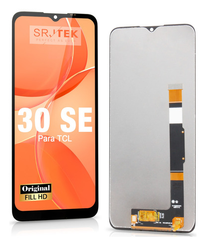 Tela Frontal Touch Display Lcd Para Tcl 30 Se 6165h